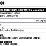 NutriTechfit-CLA-nutritional-facts-600×440